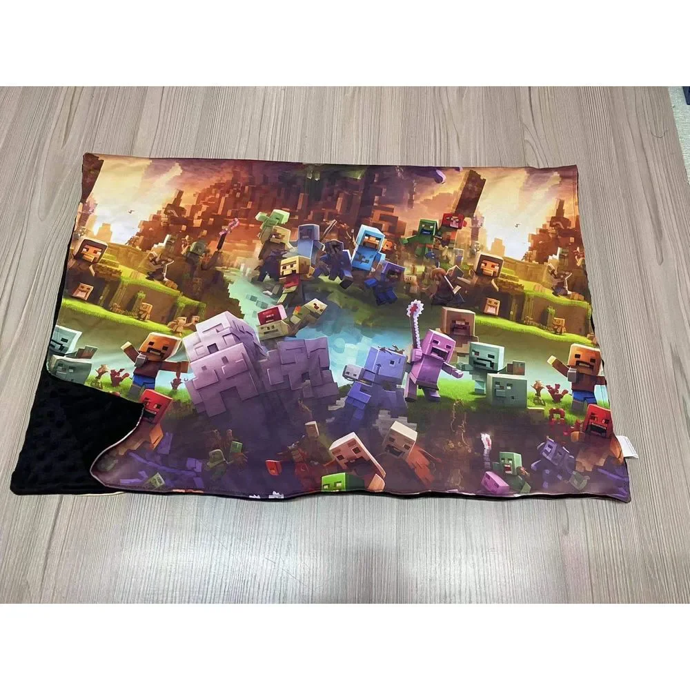 Minecraft Kids Minky Blanket‎